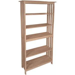 72'' Mission Bookcase