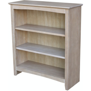 Home Accents - 32''H Shaker Bookcase Taupe Gray