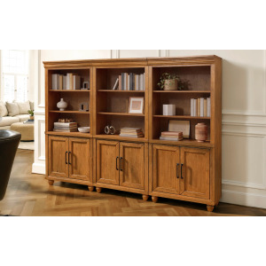 Home Accents - Vista Bookcase in Hickory