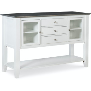 Cosmopolitan Collection - Server in Heather Gray & White