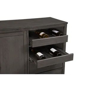 SoMa - Wine and Storage Cabinet in Coal
