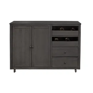 SoMa - Wine and Storage Cabinet in Coal