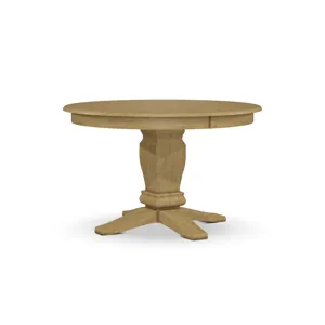 Build Your Own Pedestal Table w/ 30" H Java Pedestal for Solid Tops
