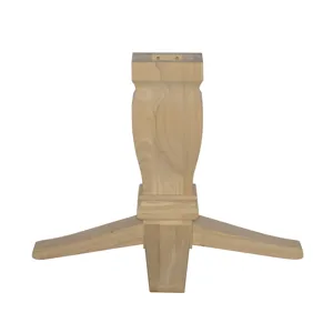 Build Your Own Pedestal Table w/ 30" H Java Pedestal for Solid Tops