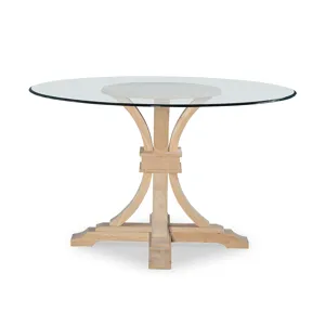 30" Flair Pedestal Base with 48" Glass Top