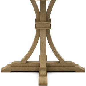 Build Your Own Pedestal Table w/ 36