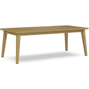 Mid Century Moden Solid Table w/ Flared Legs
