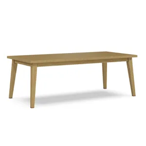 Mid Century Moden Solid Table w/ Flared Legs