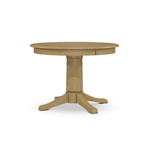 Build Your Own Pedestal Table w/ 42" Round Tabletop w/'Half Bullnose Edge