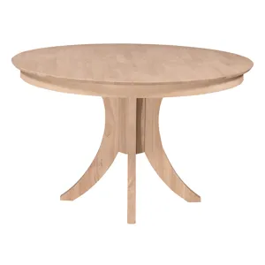 Sienna Round Solid Table Top w/ 30" Sienna Pedestal Base