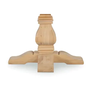Build Your Own Pedestal Table w/ 30"H Banks Single Pedestal