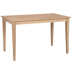 30 x 42" Rectangle Table Top w/30" Shaker Legs