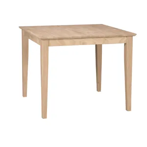 36 x 36 Square Table Top w/  30" Shaker Leg
