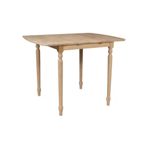 Butterfly Leaf Table Top w/ 36" Turned Legs