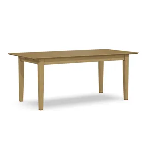 36 x 60" Butterfly Leaf Extension Table w/ 30" H Shaker Legs
