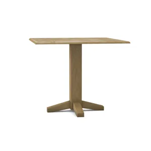 Square Drop Leaf Pedestal Table