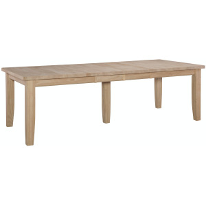 Farmhouse Solid Thick Table Top w/Shaker Legs (Set of 5)