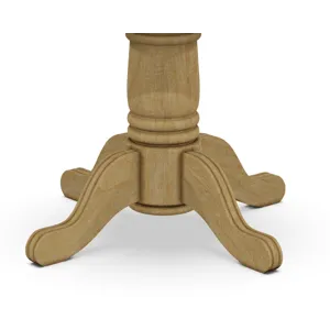 Build Your Own Pedestal Table w/30"H Medium Turned Pedestal for Solid Tops