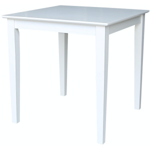 Dining Essentials - 30'' Square Table w/ 30''H Shaker Legs