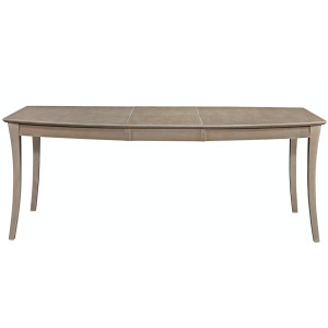Cosmopolitan Collection - Salerno Butterfly Extension Table in Taupe Gray