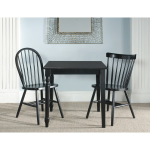 Dining Essentials - 36'' Square Top w/ 30'' Shaker Legs in Black
