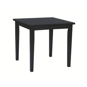 Dining Essentials - 36'' Square Top w/ 30'' Shaker Legs in Black