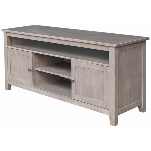 Destinations Collection - Sturbridge TV Stand in Taupe Gray