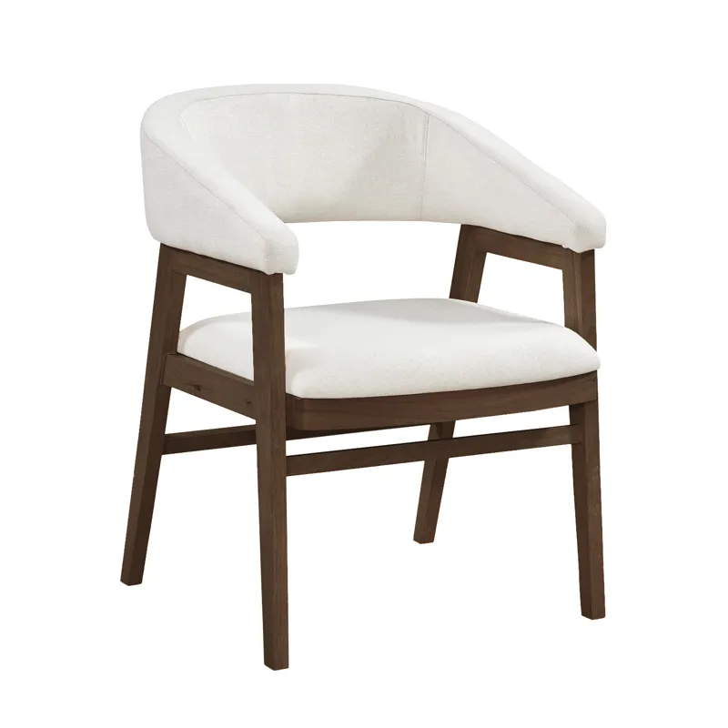 Rivermont Collection - Barrel Chair in Coal