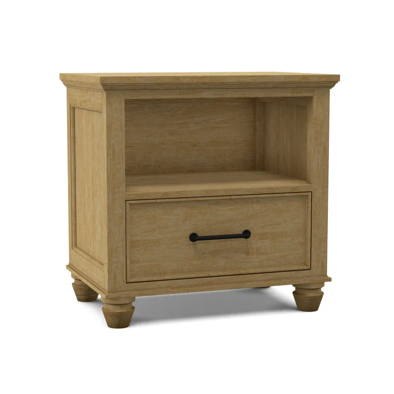 Vista Bedroom 1-Drawer Nightstand