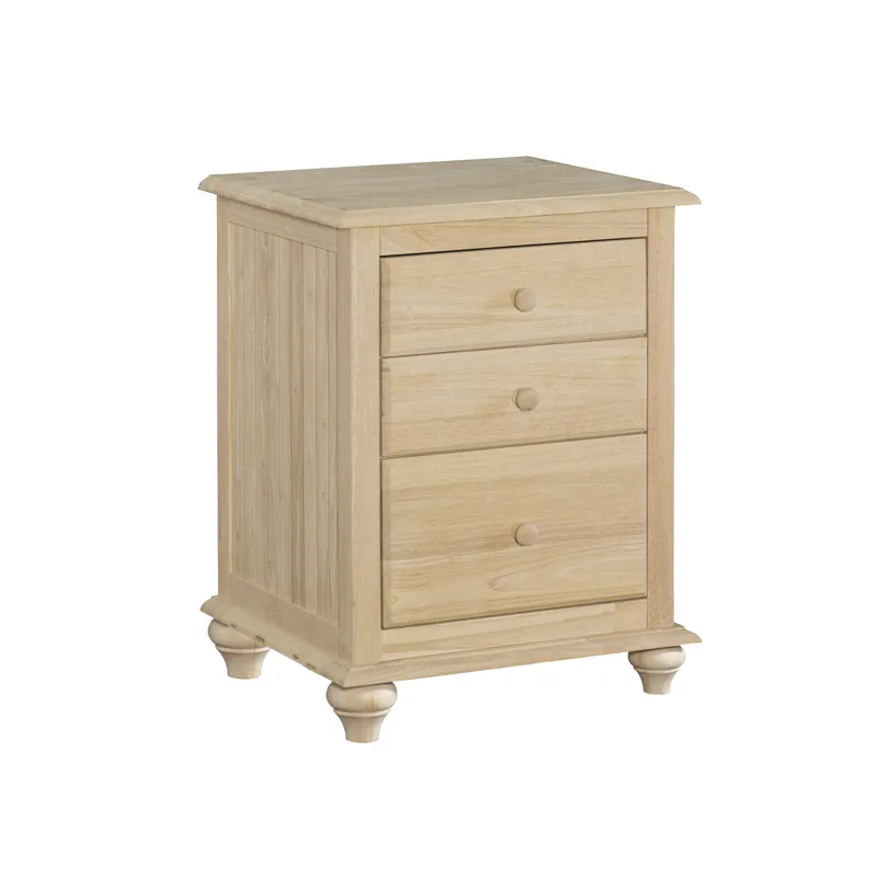 Cottage 3-Drawer Nightstand