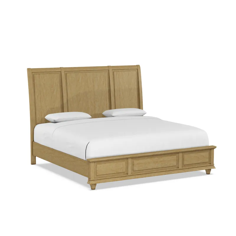 Summit Sleigh Bed: Available in K & Q