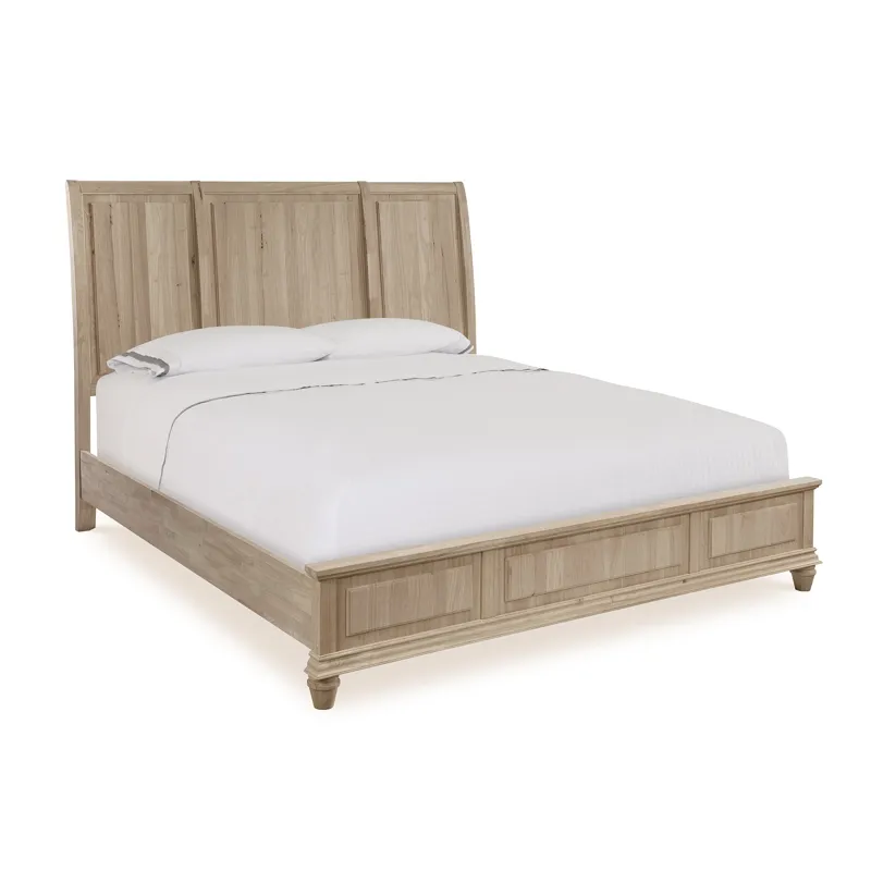 Summit Sleigh Bed: Available in K & Q