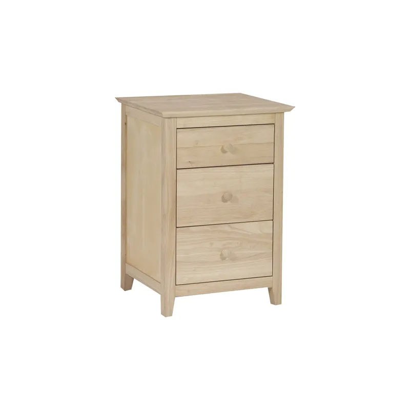 Lancaster 3-Drawer Nightstand