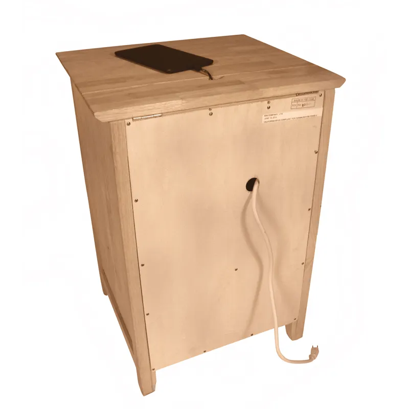 Lancaster 3-Drawer w/ hideaway power strip