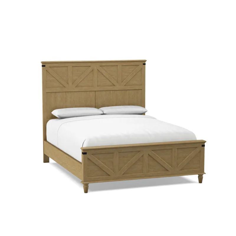 The Farmhouse Chic Rustic Bed: Available K & Q