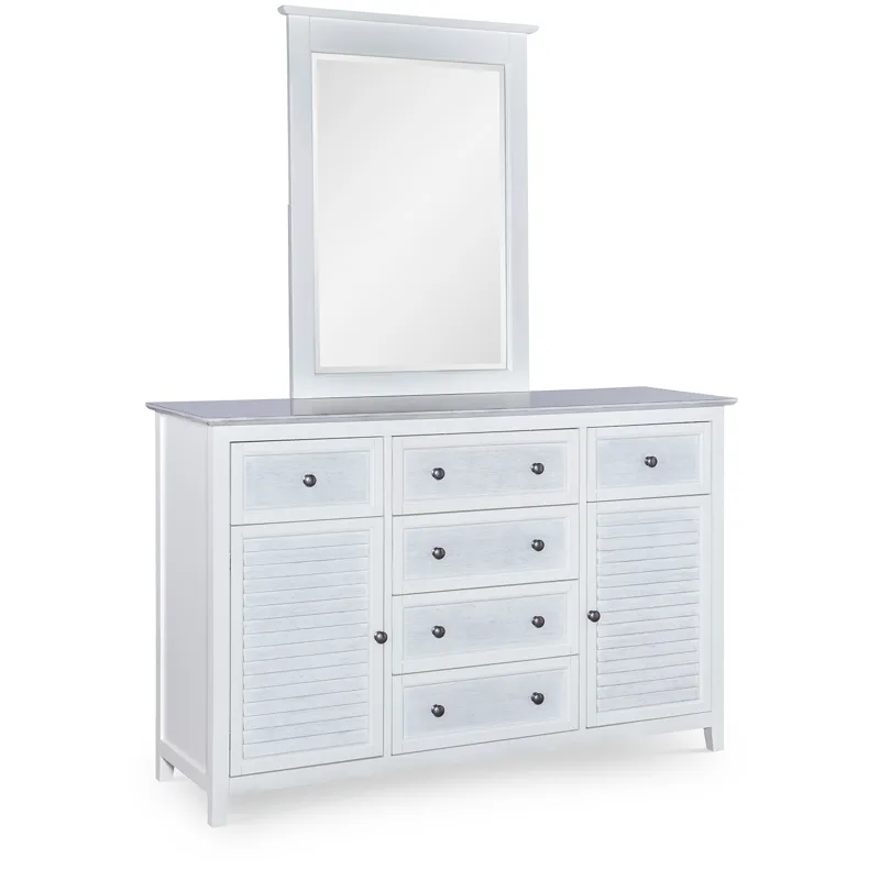 High Tide Bedroom - 6 Drawer / 2 Door Dresser