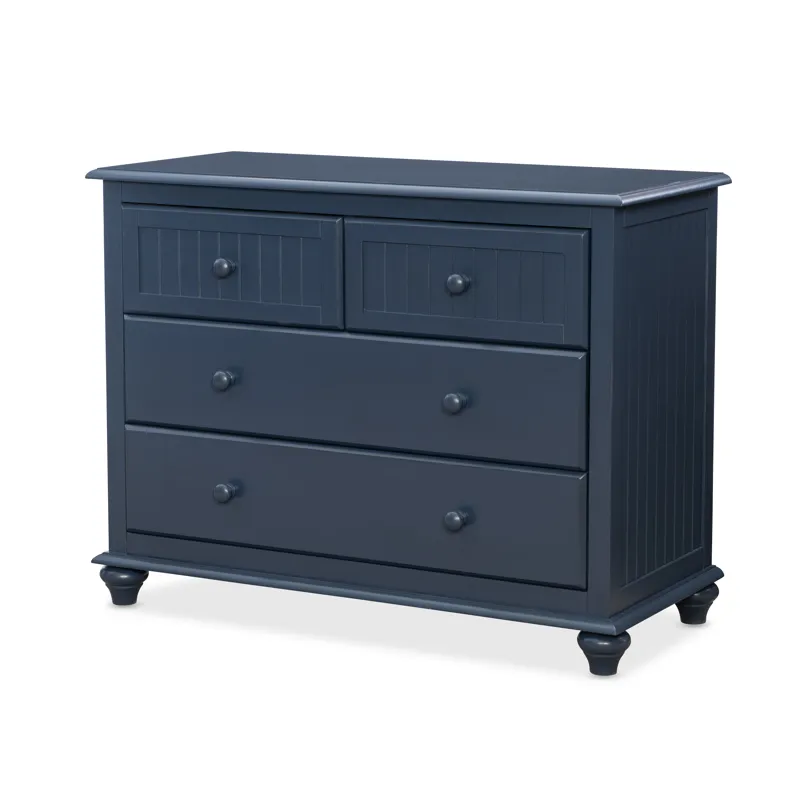 Cottage Bedroom -  4 Drawer Chest in Denim