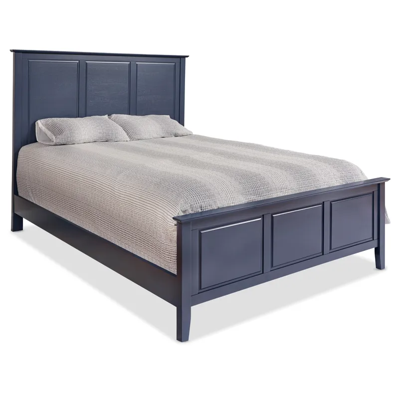 Queen Lancaster Bed in Denim