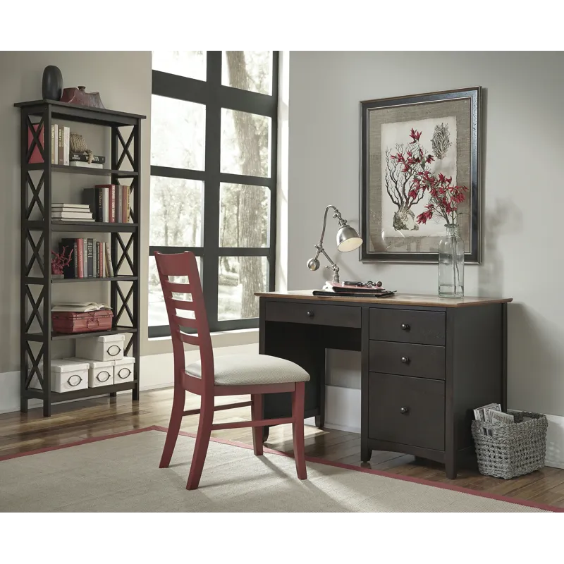72'' X -Sided Bookcase