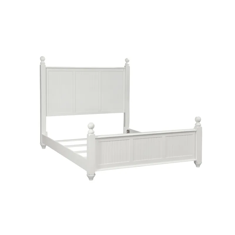 Queen Cottage Bed in Pure White