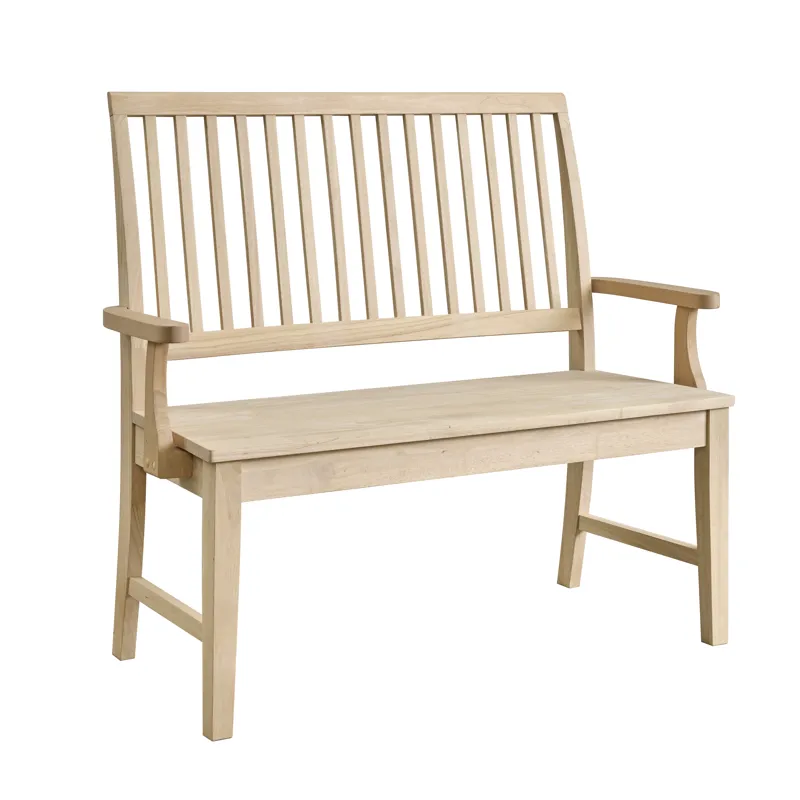 Mission Bench with Arms