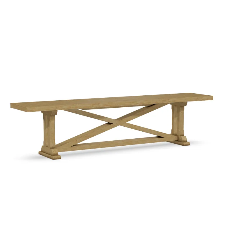 Alexa Trestle Bench Top & Base