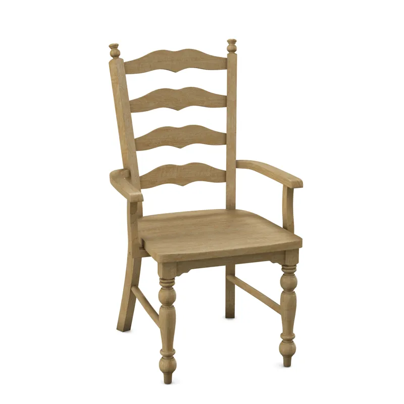 Maine Ladderback Arm Chair