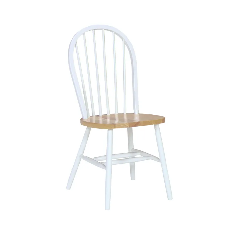 Dining Essentials - Windsor Chair in White & Natural