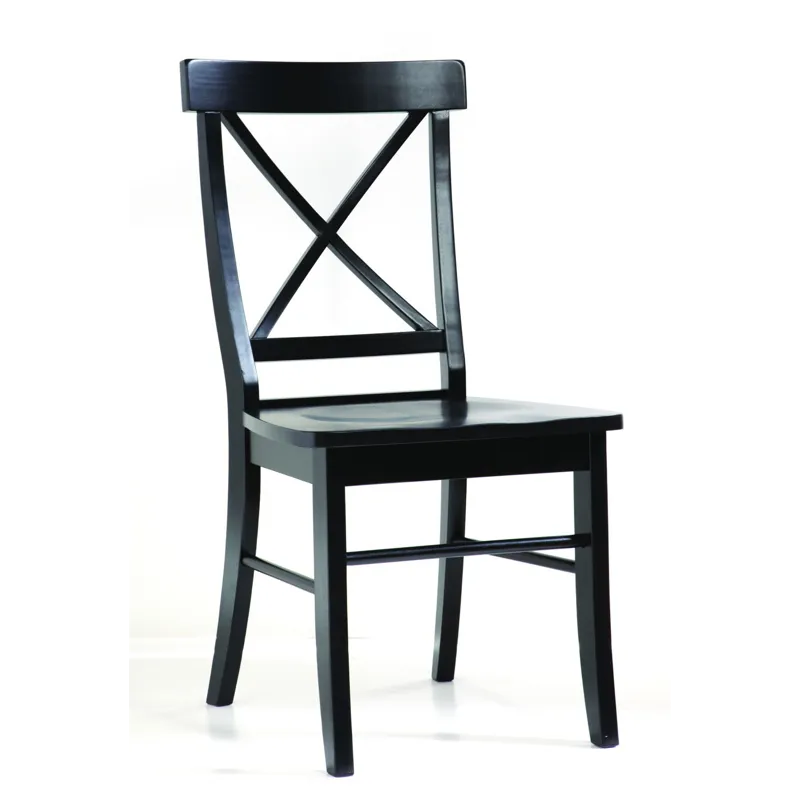 Dining Essentials - X-Back Chair in Black