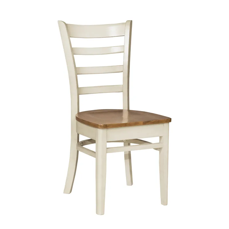 Dining Essentials - Emily Chair in Hickory and Shell