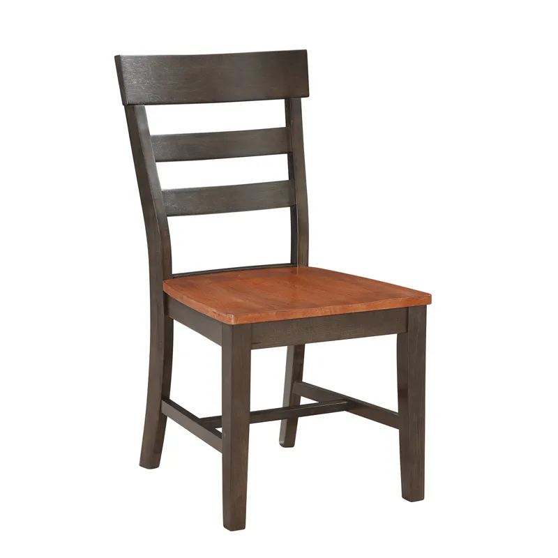 Westwood - Rylie Chair in Coal and Bourbon Oak