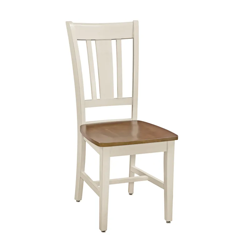 Dining Essentials - San Remo Chair in Hickory and Shell