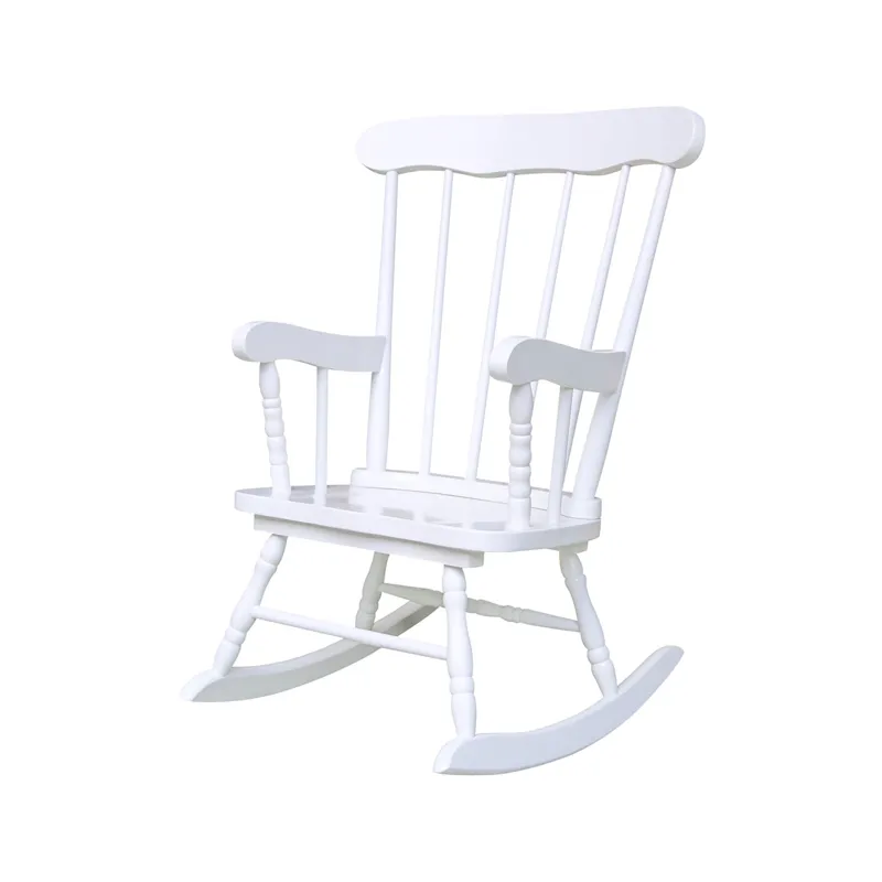 Tykes Collection - Juvenile Rocker in Pure White