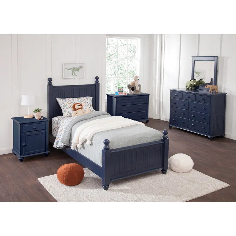 Tykes Bedroom - Denim Cottage Twin Bed